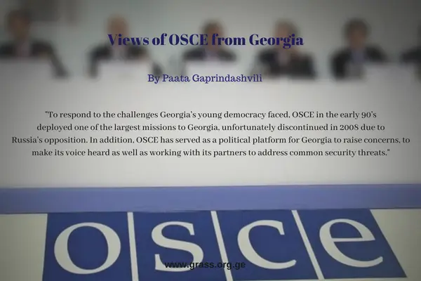 Views of OSCE from Georgia