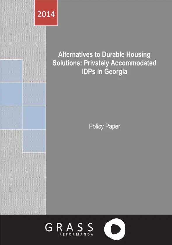 “Alternatives to Durable Housing Solutions: Privately Accommodated IDP